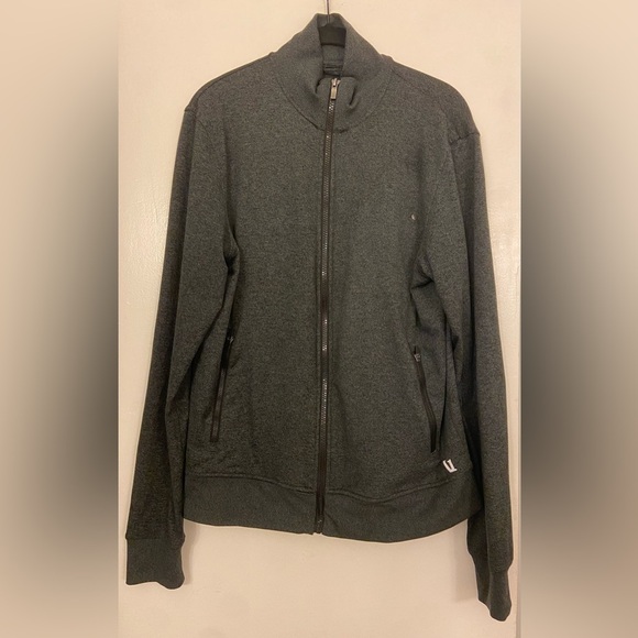 Vuori Dark Gray Zip-Up Jacket Size Medium - Picture 1 of 6